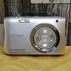 【P-18】ジャンク品　Nikon　ニコン　デジタルカメラ　COOLPIX A100　クールピックス