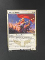 【MTG・白】Voice of Victory／勝利の楽士(英語)