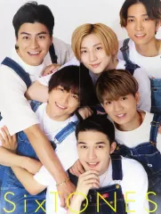 【中古】ポスター 両面ピンナップポスター(四つ折) 西畑大吾(なにわ男子)/SixTONES Myojo 2022年10月号 綴じ込み付録