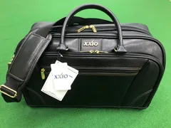 【新品未使用】ゼクシオ XXIO ゴルフ ボストンバッグ レザー 2way 黒 XXIO ゼクシオ ボストンバッグ GGB-X161 GGBX161 メンズ ゴルフ