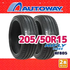 【AUTOWAY】 新品 205/50R15 サマータイヤ HIFLY HF805 15インチ 2本セット 夏タイヤ オートウェイのサムネイル