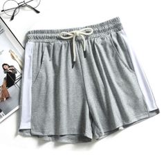 ☆ Gray ☆ L ☆ Shorts Side Stripe Short Pants yspants5199 Women's Shorts Side Stripe Short Pants Short Pants Bottoms Trousers Loungewear Home Wear Dance Cheer Gym Fitness Yoga Sports