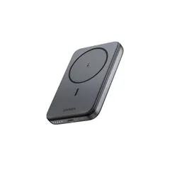 【人気商品】UGREEN Magnetic Wireless モバイルバッテリー Qi 7.5W マグネット式ワイヤレス充電対応 5000mAh コンパクト USB-Cポート入出力 USB-C充電ケーブル付き PSE技術基準適合 お肌に優しいシリコン素材 