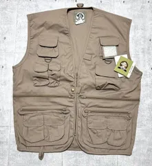 新品 定価10780円 ロスコ アンクル ミルティ トラベルベスト ミリタリー　　ROTHCO UNCLE MILTY Travel Vests ポケット17個 柳8733 アウトドア フィッシングベスト ハンティングベスト ガレージ 多機能 マチ付きポケット