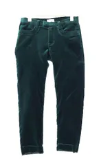 アンダーカバー UNDERCOVER 12AW ベロア ベルベット クロップド パンツ J1505-3 2 緑 グリーン ブランド古着ベクトル 中古☆AA★250227のサムネイル