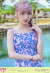 【中古】生写真(女性) イコールラブ(=LOVE)/齋藤樹愛羅/上半身/イコールラブ(=LOVE)生写真セット(「ナツマトペ」MV衣装)「2023.June-II」