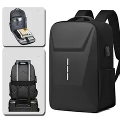 リュック ビジネスリュックメンズ 大容量 バッグ ビジネス 15.6インチPC収納 A4 多収納 大容量 撥水加工 出張 旅行 男女兼用 通勤 通学 防水 USB充電ポート シンプル バックパック プレゼント 贈り物