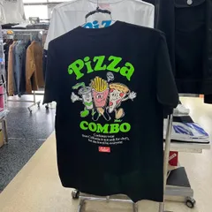 XL あり‼️cookman クックマン⚫︎半袖　Tシャツ　ブラック　ホワイト　ピザコンボ　M Lのサムネイル