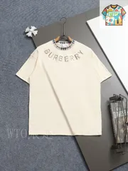 【今日WTO】BURBERRY 260g 丸首シャツ-EM25