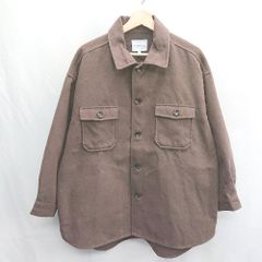 ◇ ⊇ ANTIQULOTHES 안티 클로즈 긴 소매 CPO 재킷 사이즈 M 브라운 남성 E [1502180012051]