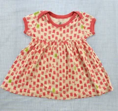 プチバトー Petit Bateau ワンピース 60cm ベビー服 子供服 中古