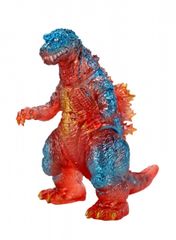 ゴジラ(2001) レトロレッドクリアVer. 「ゴジラ・モスラ・キングギドラ 大怪獣総攻撃」 CCPミドルサイズシリーズEX PVC製塗装済【1週間以内発送】