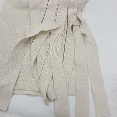 ◇ Θ KBF アーバンリサーチ 無地 ノースリーブ 薄手ニット サイズ1 ホワイト系 レディース E  【1505220009486】