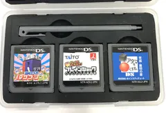中古品 NINTENDO DS ニンテンドー 脳内エステ IQサプリ アッコにおまかせ ブレインショック アタマをマルくする 3枚セット 収納ケース 6枚収納