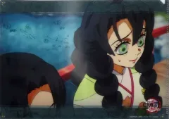 【中古】クリアファイル 甘露寺蜜璃(黒髪) 名場面レイヤードA4クリアファイル 「鬼滅の刃 刀鍛冶の里編×ufotable DINING 第4期」 お楽しみくじ景品