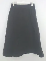 ◇ KBF アーバンリサーチ バックジップ ロング フレア スカート サイズone ブラウン系 レディース E  【1303240000106】