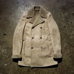 ZILLI ジリー シェアリング スエード 羊革 ラムレザー ムートン コート