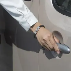 静電気除電　ダブルハートブレス　日本製　【メーカーよりの直送品の為、キャンセル不可、他の商品との同梱不可】