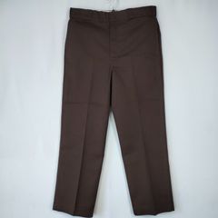 DICKIES 874 USA製 90s デッドストック ワークパンツ W38 L30 DARK BROWN ディッキーズ ダークブラウン 新品