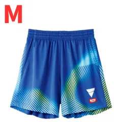 【新品・５５%割引】卓球 ゲームパンツ ユニフォーム M Mサイズ ヴィクタス VICTAS ブルー 青 V-NGP243 ユニホーム