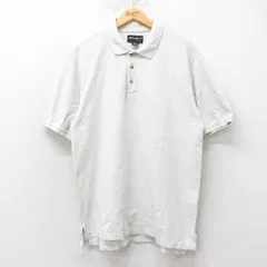 XL/古着 エディーバウアー 半袖 ブランド ポロ シャツ メンズ 00s 鹿の子 コットン 薄グレー 霜降り 25jun19 中古 トップス