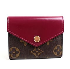 ルイヴィトン ポルトフォイユゾエ　ミニ財布　三つ折り財布 モノグラム　極美品　M