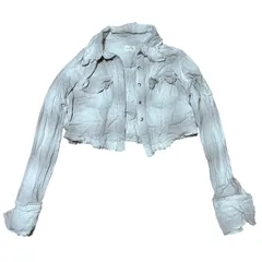 Ungrid ショート丈 長袖シャツ レディースF アングリッド