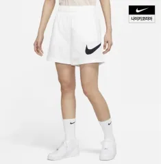 ナイキレディース ハイウエスト ウーブン ショートパンツ M 白