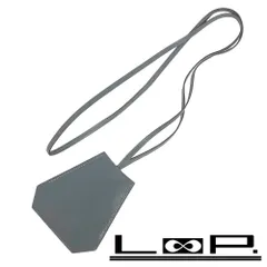 ■美品■ エルメス クロシェット クローシュ ネックレス ボックス カーフ グレー □D刻 【167515】のサムネイル