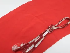 【一輝堂】【着物】 和装小物 帯締め 帯揚げ セット 帯締 帯揚 ちりめん 平組 25w05-6203