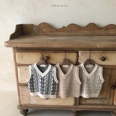 ﾆｯﾄﾍﾞｽﾄ knit vest / the lala