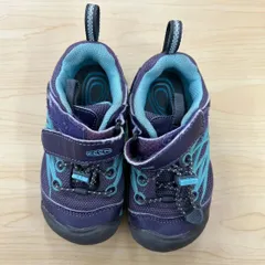◎【✨シューズ✨】KEEN　キーン　靴　子供用　日本サイズ　15㎝　運動靴　成長期　買い替え　色　カラー　紫　パープル　水色　米国　ブランド　おしゃれ　かわいい　カッコいい　子育て　育児　服　男の子　女の子　兼用　遊び　外出　マジックテープ式　着脱便利