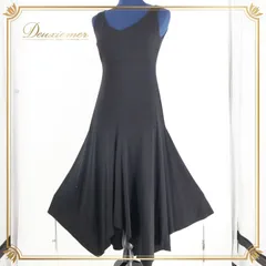 パーティドレス ワンピース ドレス 黒 ミッシェルクラン パーティ ダンス 発表会 イベント 普段使い MICHEL KLEIN ブラック系 日本製 フォーマルドレス エレガント カジュアル シンプル ワンピース丈 黒色 無地 レディース 大人