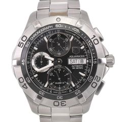 値下 タグホイヤー TAG HEUER CAF5010 アクアレーサー クロノグラフ 自動巻き メンズ D#139210