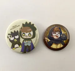 【まとめ売り】 とびだせユニバース とびユニ テラゾー スイーツパラダイス サンリオコラボ 缶バッジ 2点セット