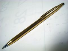 アメリカ製 USA 14KTクロス Cross センチュリー ボールペン レッド