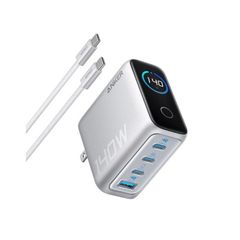 メーカー正規品 新品 ANKER アンカー Anker Charger 140W、4 Ports with USB-C & USB-C ケーブル シルバー B2697N41