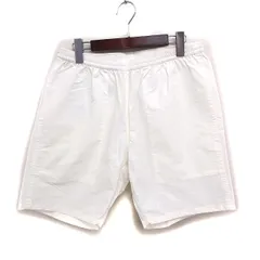ドゥニーム DENIME ショート パンツ 無地 イージー コットン 綿 M ホワイト 白 /FT10のサムネイル