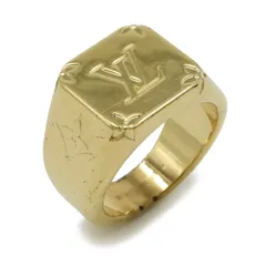 美品 LOUIS VUITTON モノグラムシグネットリング 19号. ルイヴィトン リング シグネットリング モノグラム Mサイズ 19号