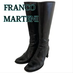 美品 FRANCOMARTINI ロングブーツ ブラック 36サイズ(23cm) 楽天市場】FRANCOMARTINI フランコマルティーニ（ブーツ