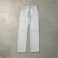 90年代 USA製 Levi's リーバイス 501 0648 ホワイト デニムパンツ カラーデニム メンズW32 
