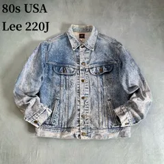 Lee 220-j デニムジャケット 46 REG 黒タグ - メルカリ