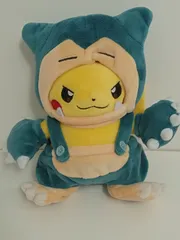 タグ付き カビゴンマニアなピカチュウ ぬいぐるみ レア ポケモンセンター ぬいぐるみ カビゴンマニアなピカチュウ 紙