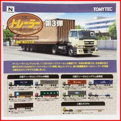 TOMYTEC【THEトレーラー コレクション第3弾ミニブック小冊子のみ 日産ディーゼル ビッグサム】トレコレNゲージ1/150トミーテック【送料込】