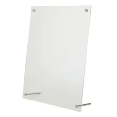 新品 透明) (A4サイズ シンプルなアクリルフォトフレームスタンド