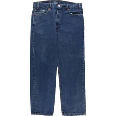 古着 00年代 リーバイス Levi's 505 REGULAR FIT STRAIGHT LEG テーパードデニムパンツ USA製 メンズw37相当/eaa492098