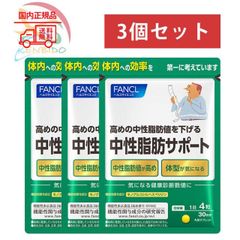 FANCL ファンケル　中性脂肪サポート  90日分（30日分×3袋） 賞味期限2026年8月以降  ネコポス