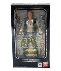 美品 スターウォーズ S.H.Figuarts フィギュア ハン・ソロ バンダイ