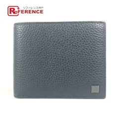 Dunhill ダンヒル 2つ折り財布 ロゴ レザー ブラック