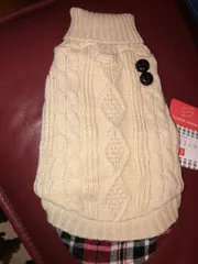新品　未使用　ニット　可愛い　犬服